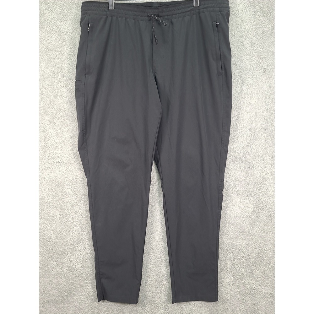 KUHL Freeflex Dash Pants Mens XL Reg Charcoal Gray Hiking Active Tech Pants